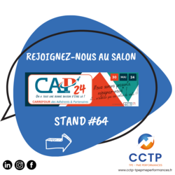 CCTP sera présent au salon CAP24 le 30 mai prochain ! (stand #64)